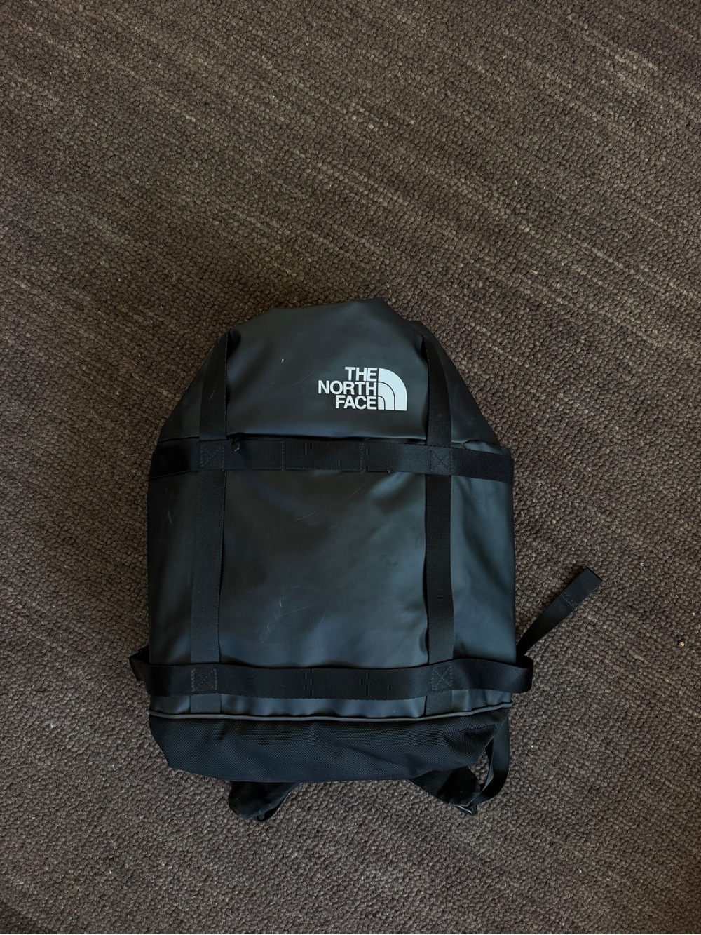 The North Face Black Commuter Pack Roll Top